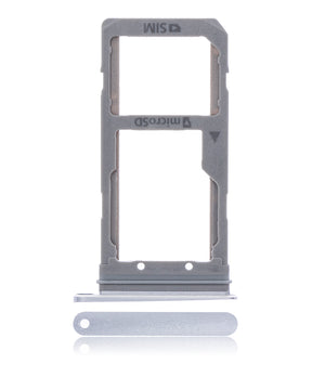 Dual Sim Card Tray Replacement Compatible For Samsung Galaxy S7 Edge (Black)