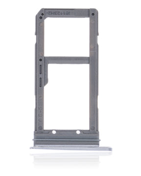 Dual Sim Card Tray Replacement Compatible For Samsung Galaxy S7 Edge (Black)