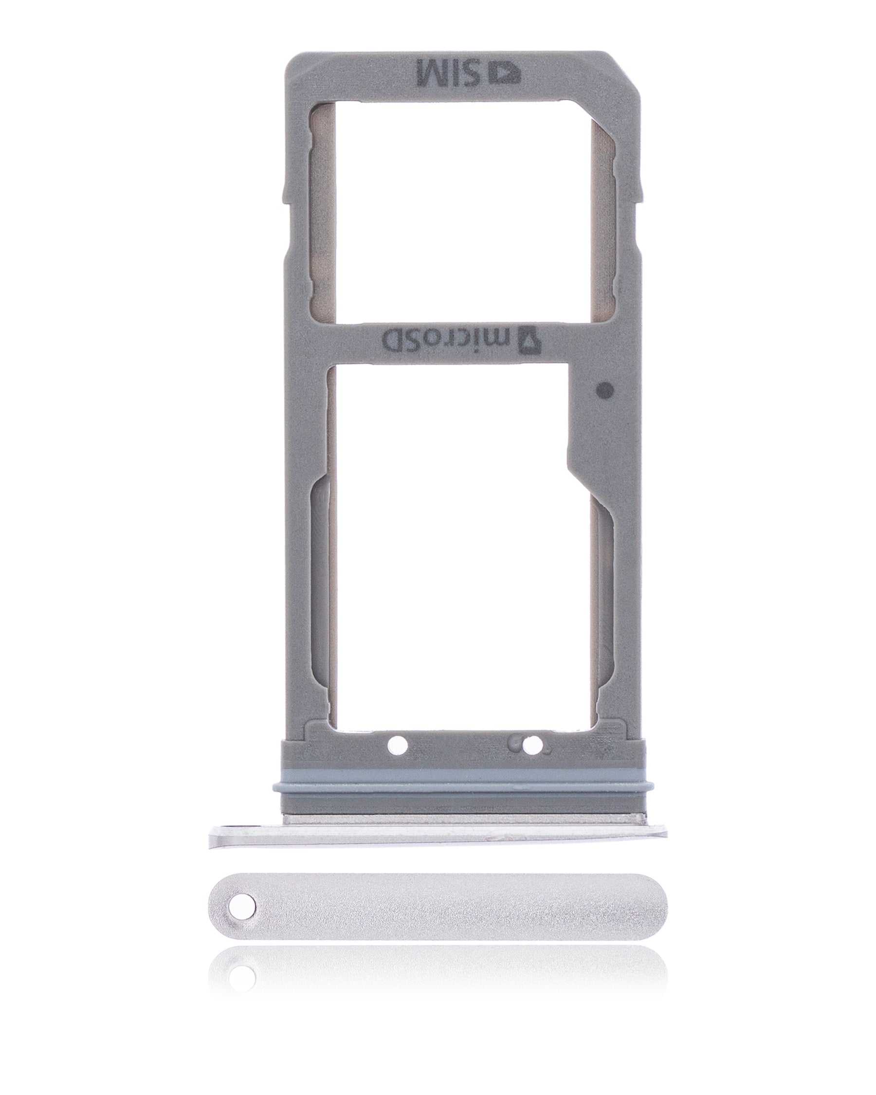 Dual Sim Card Tray Compatible For Samsung Galaxy S7 Edge Replacement (Gold)