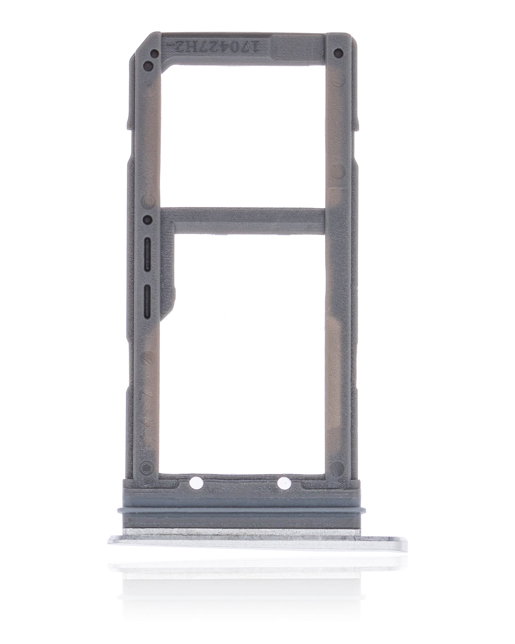 Dual Sim Card Tray Replacement Compatible For Samsung Galaxy S7 Edge (Silver)