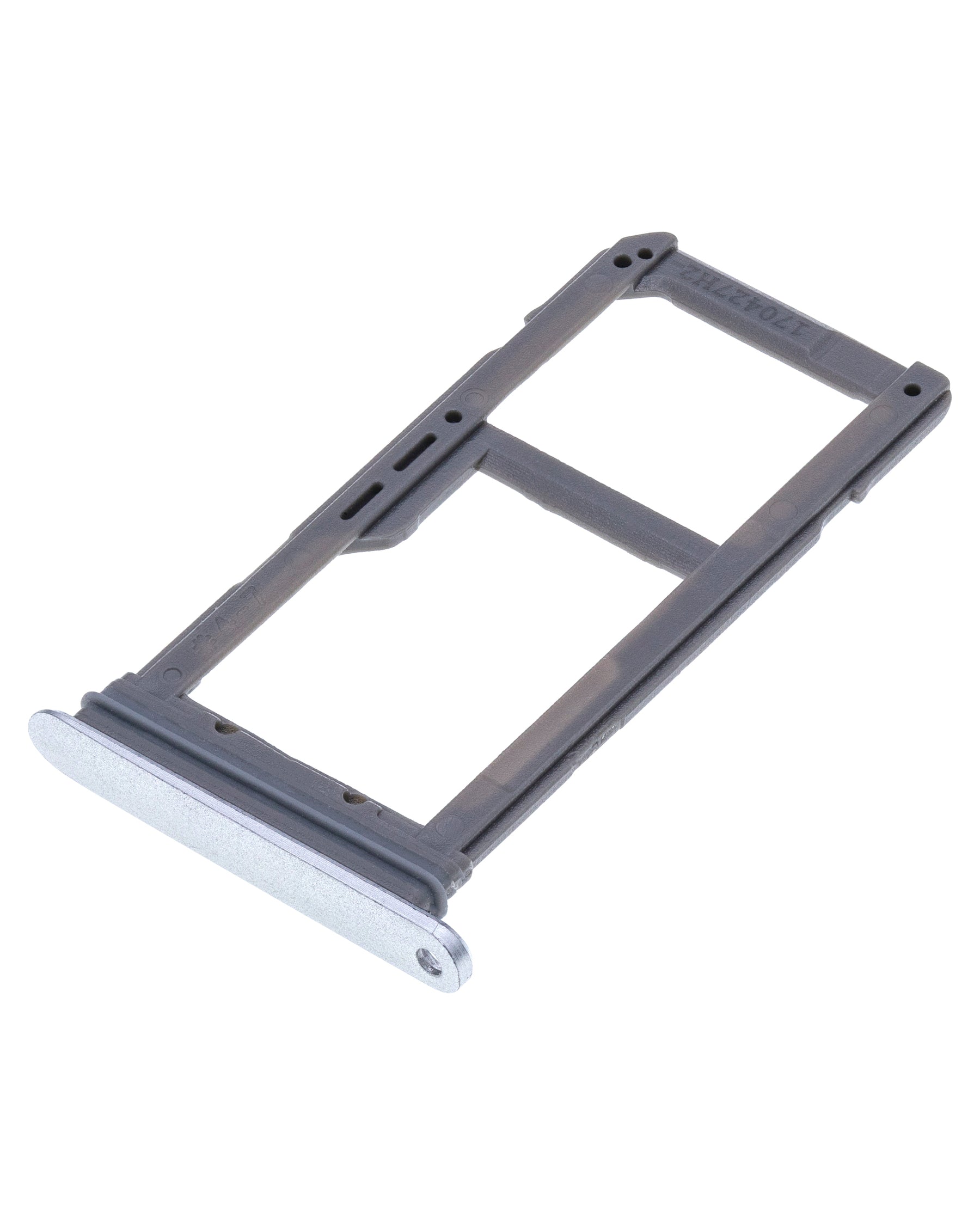 Dual Sim Card Tray Replacement Compatible For Samsung Galaxy S7 Edge (Silver)