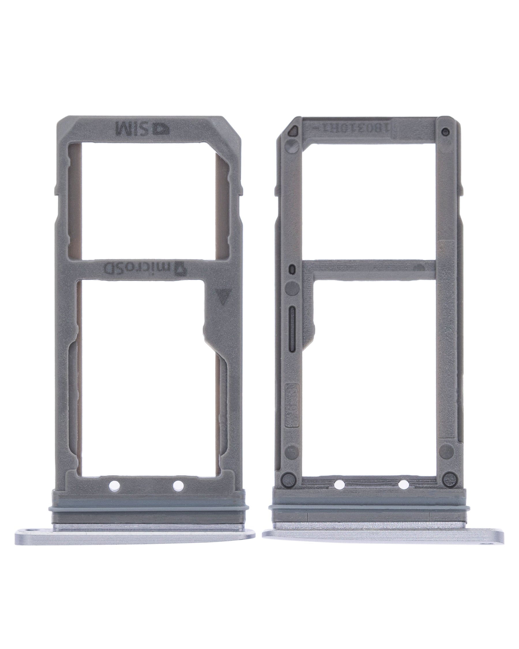 Dual Sim Card Tray Replacement Compatible For Samsung Galaxy S7 (Black Onyx)