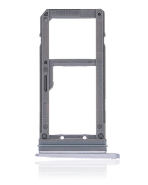 Dual Sim Card Tray Replacement Compatible For Samsung Galaxy S7 (Black Onyx)