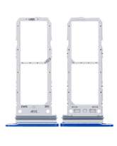 Replacement Dual Sim Card Tray Compatible For Samsung Galaxy Note 20 5G (Mystic Blue)