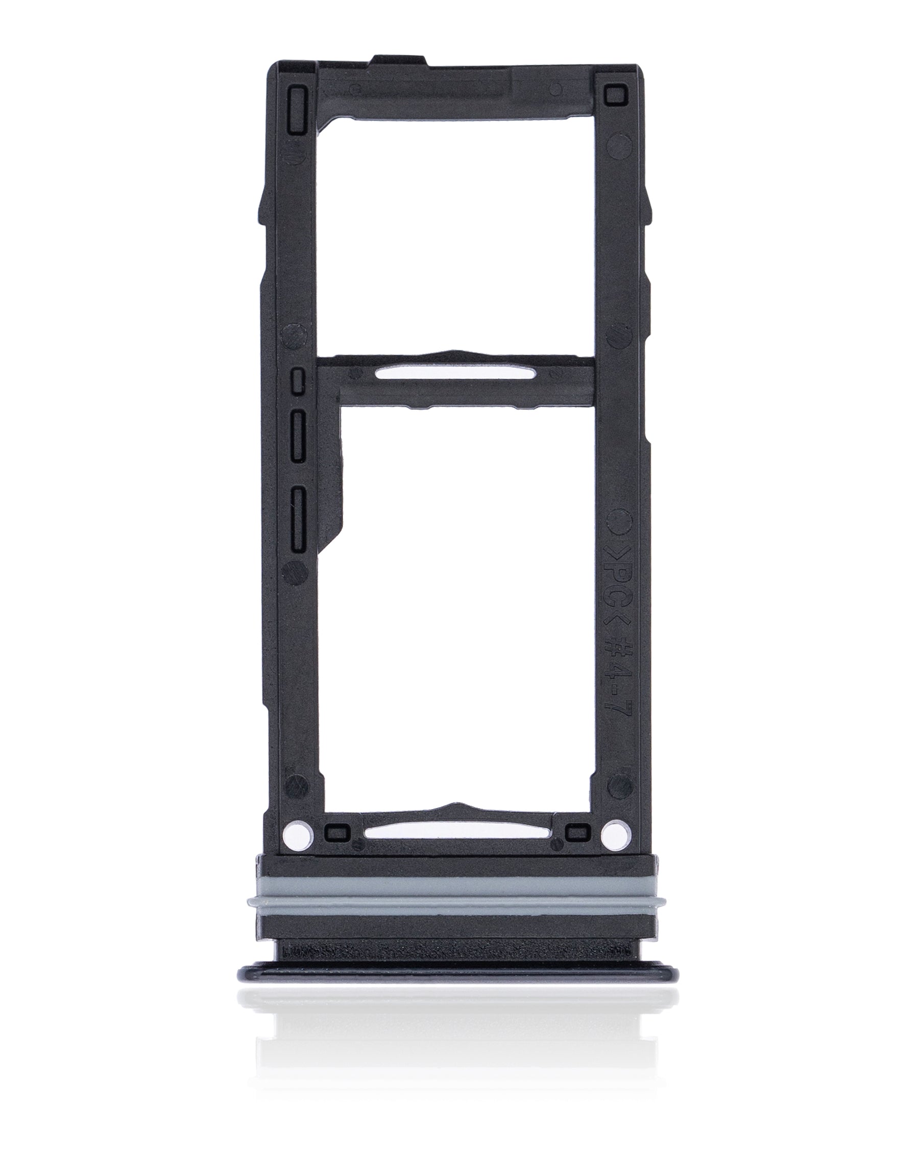 Replacement Dual Sim Card Tray Compatible For Samsung Galaxy A52 4G (A525 / 2021) / 5G (A526 / 2021) A52S 5G (A528 / 2021) (Awesome Black)