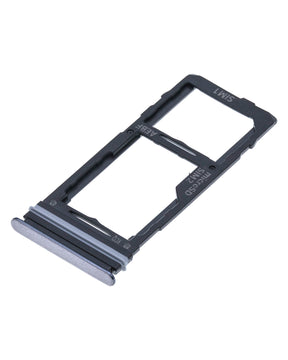 Replacement Dual Sim Card Tray Compatible For Samsung Galaxy A52 4G (A525 / 2021) / 5G (A526 / 2021) A52S 5G (A528 / 2021) (Awesome Black)