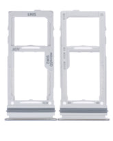 Replacement Dual Sim Card Tray Compatible For Samsung Galaxy A52 4G (A525 / 2021) / 5G (A526 / 2021) A52S 5G (A528 / 2021) (Awesome White)