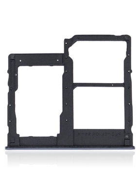 Dual Sim Card Tray Compatible For Samsung Galaxy A40 (A405 / 2019) (Black)