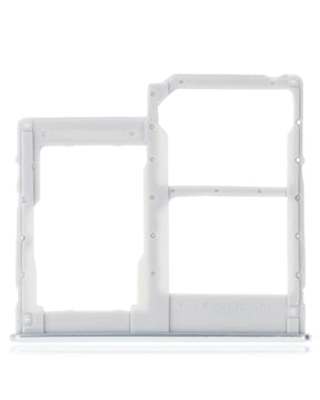 Dual Sim Card Tray Compatible For Samsung Galaxy A40 (A405 / 2019) (White)