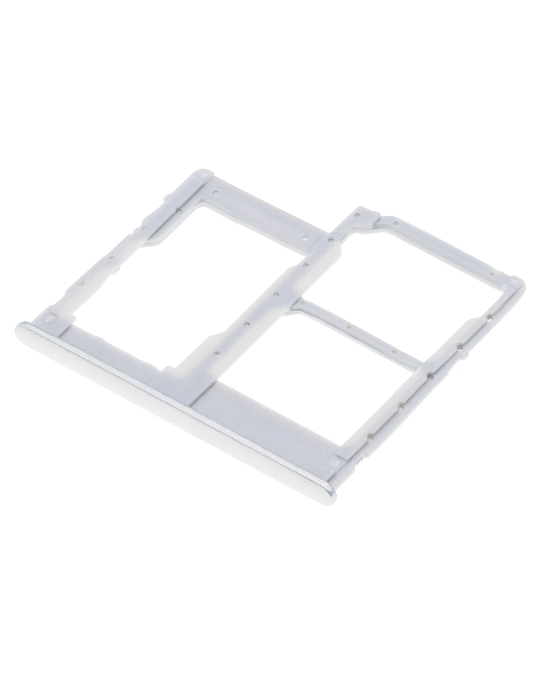 Dual Sim Card Tray Compatible For Samsung Galaxy A40 (A405 / 2019) (White)