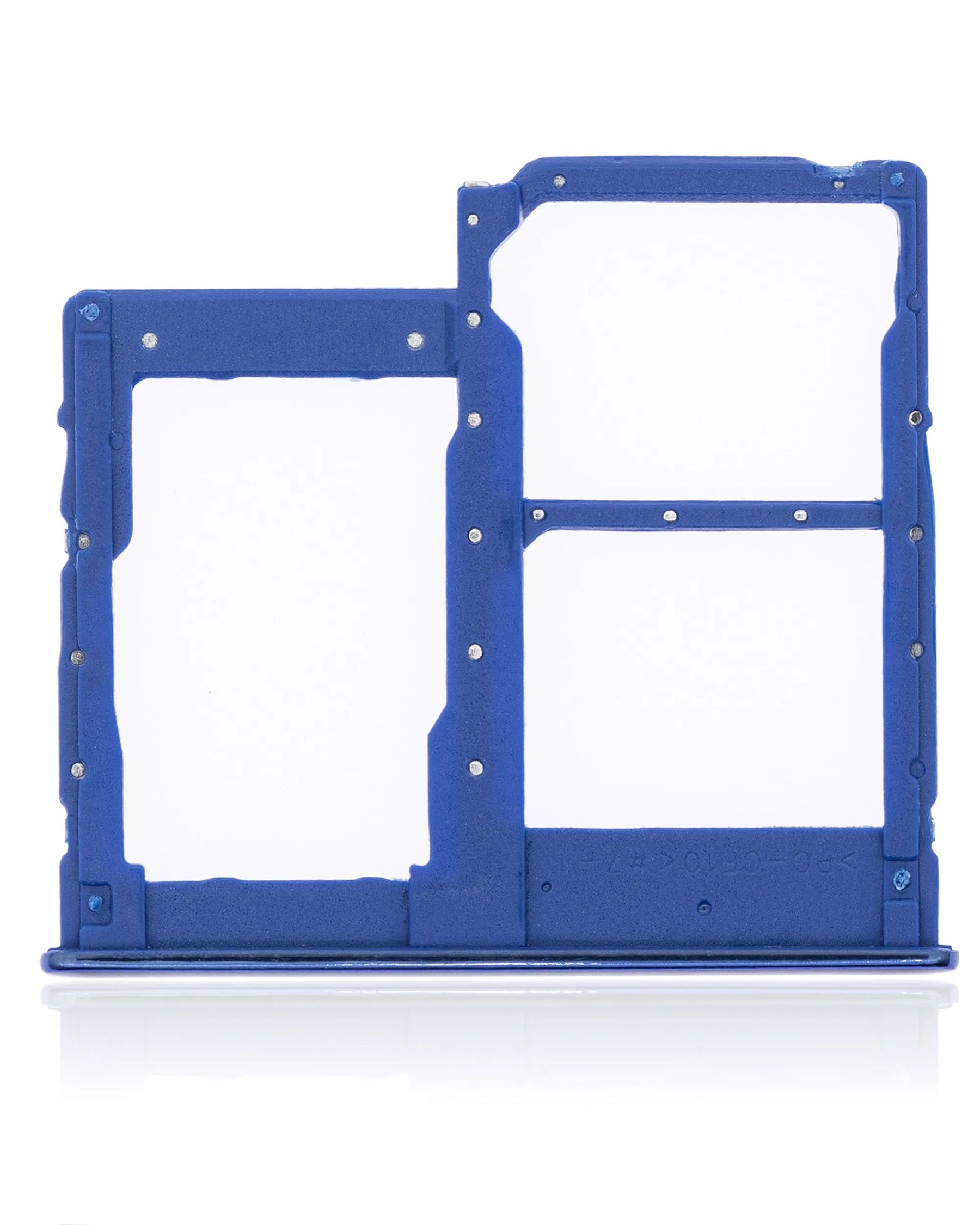 Dual Sim Card Tray Compatible For Samsung Galaxy A40 (A405 / 2019) (Blue)