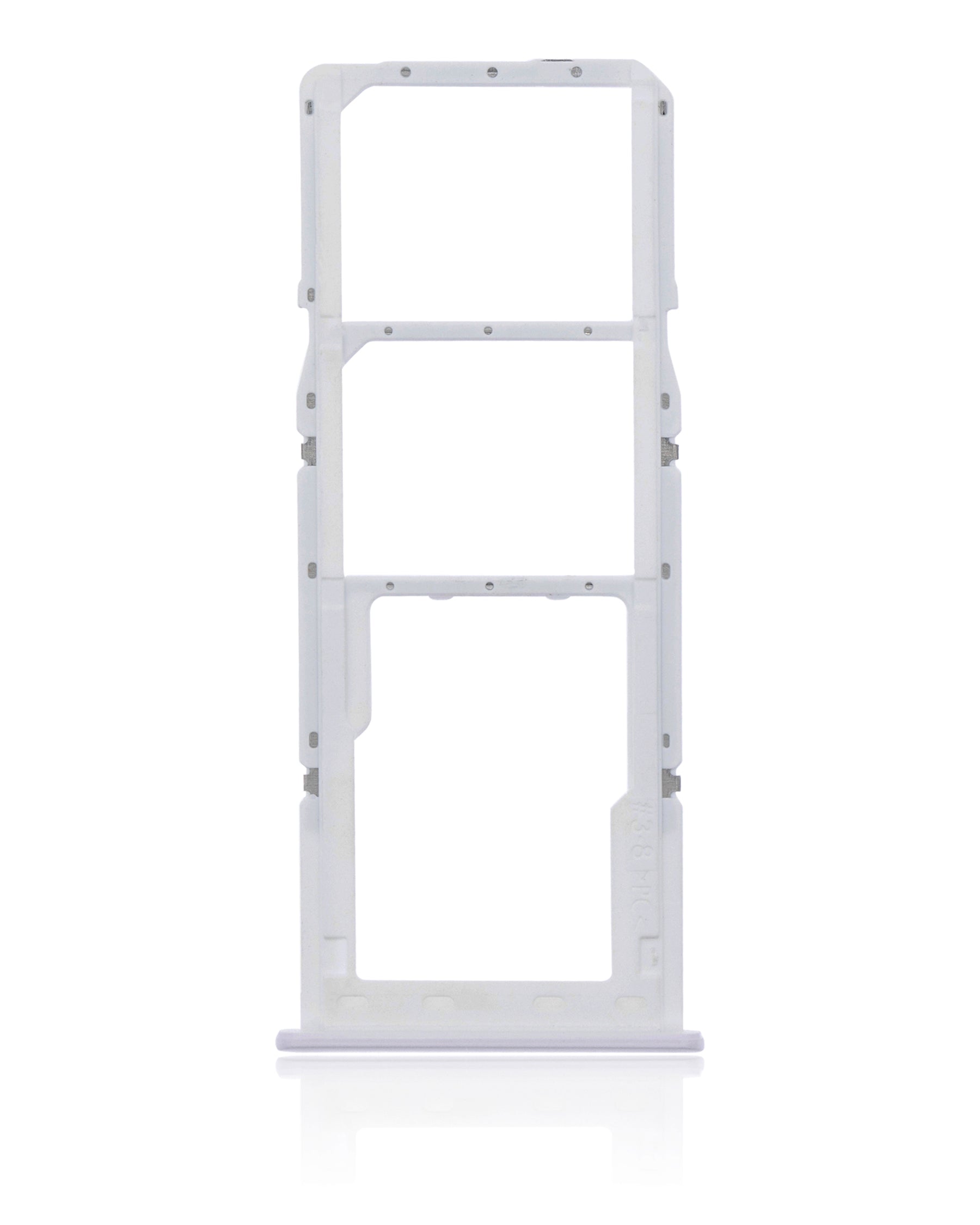 Dual Sim Card Tray Compatible For Samsung Galaxy A30S (A307 / 2019) (White)