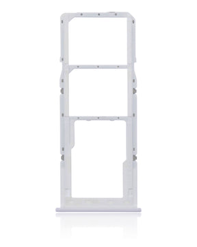 Dual Sim Card Tray Compatible For Samsung Galaxy A30S (A307 / 2019) (White)