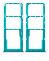 Dual Sim Card Tray Compatible For Samsung Galaxy A30S (A307 / 2019) (Green)