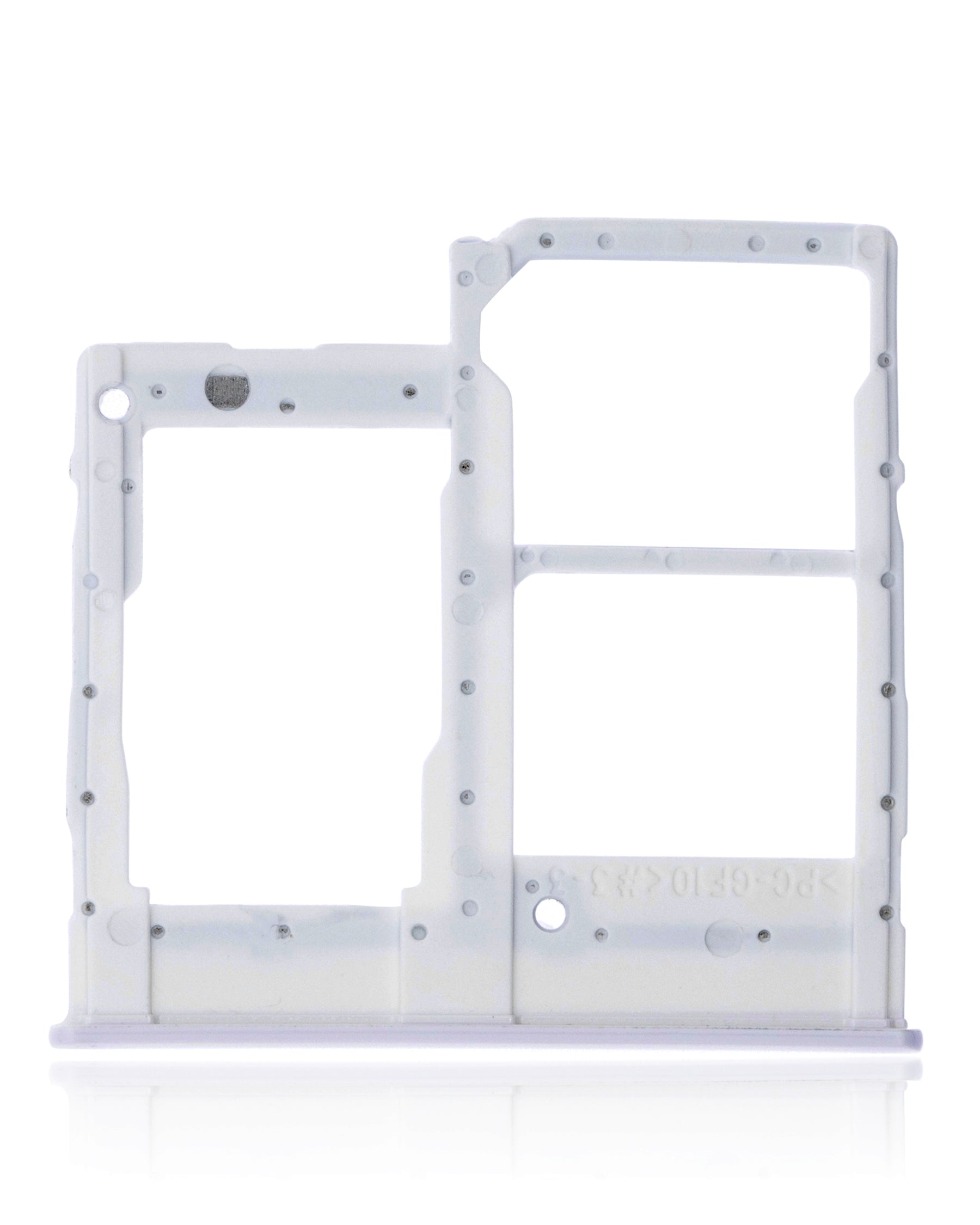 Dual Sim Card Tray Compatible For Samsung Galaxy A20E (A202 / 2019) (White)