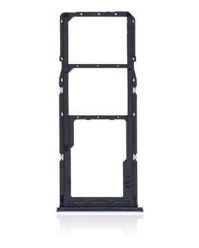 Dual Sim Card Tray Compatible For Samsung Galaxy A21S (A217 / 2020) (Black)