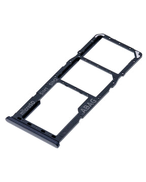 Dual Sim Card Tray Compatible For Samsung Galaxy A21S (A217 / 2020) (Black)