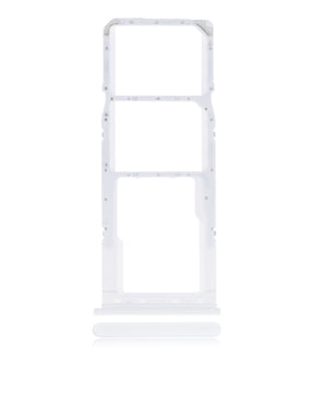 Dual Sim Card Tray Compatible For Samsung Galaxy A21S (A217 / 2020) (White)