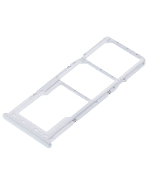 Dual Sim Card Tray Compatible For Samsung Galaxy A21S (A217 / 2020) (White)