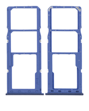 Dual Sim Card Tray Compatible For Samsung Galaxy A21S (A217 / 2020) (Blue)