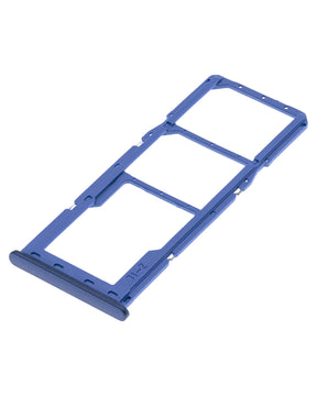 Dual Sim Card Tray Compatible For Samsung Galaxy A21S (A217 / 2020) (Blue)