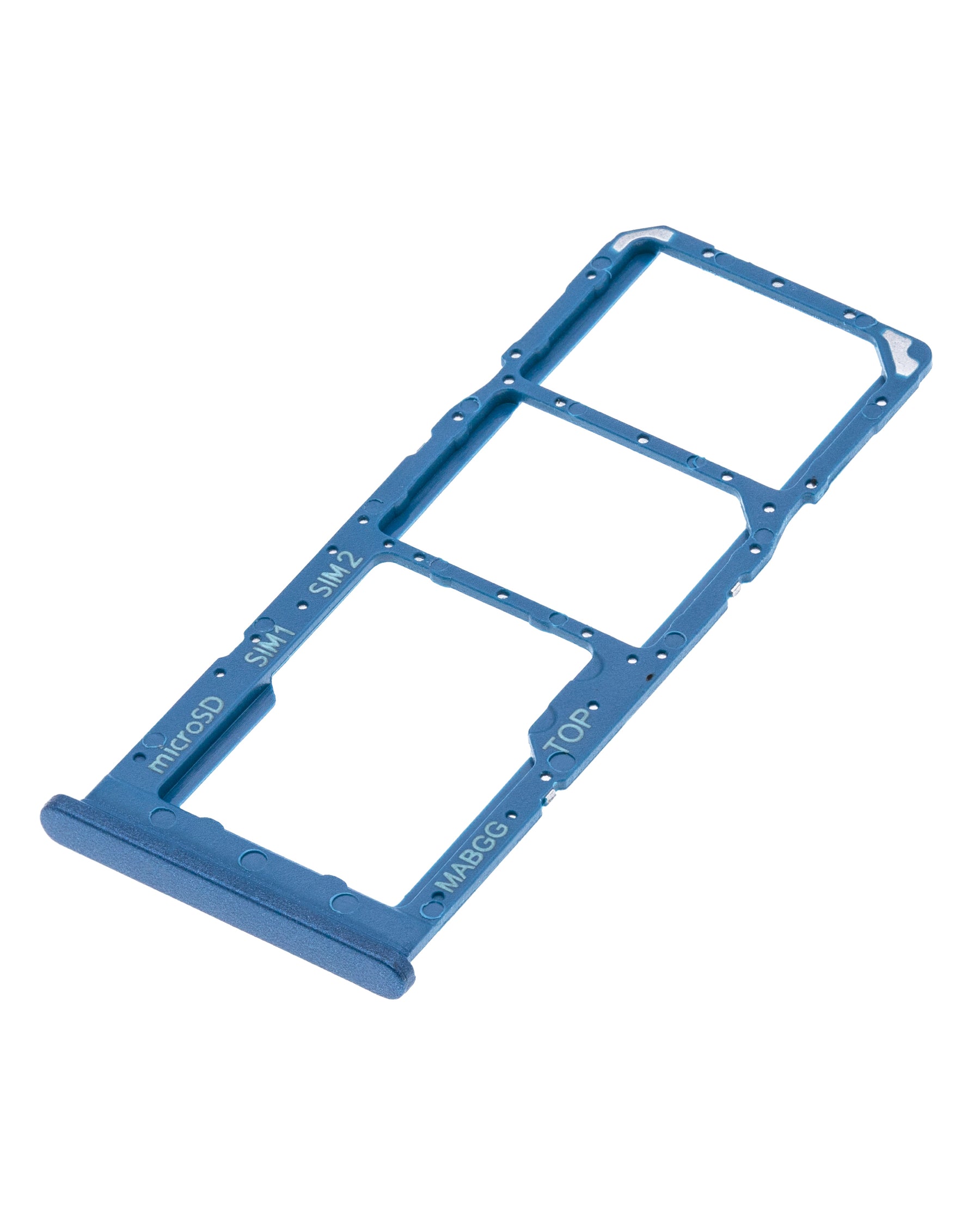 Dual Sim Card Tray Compatible For Samsung Galaxy A12 (A125 / 2020) (Blue)