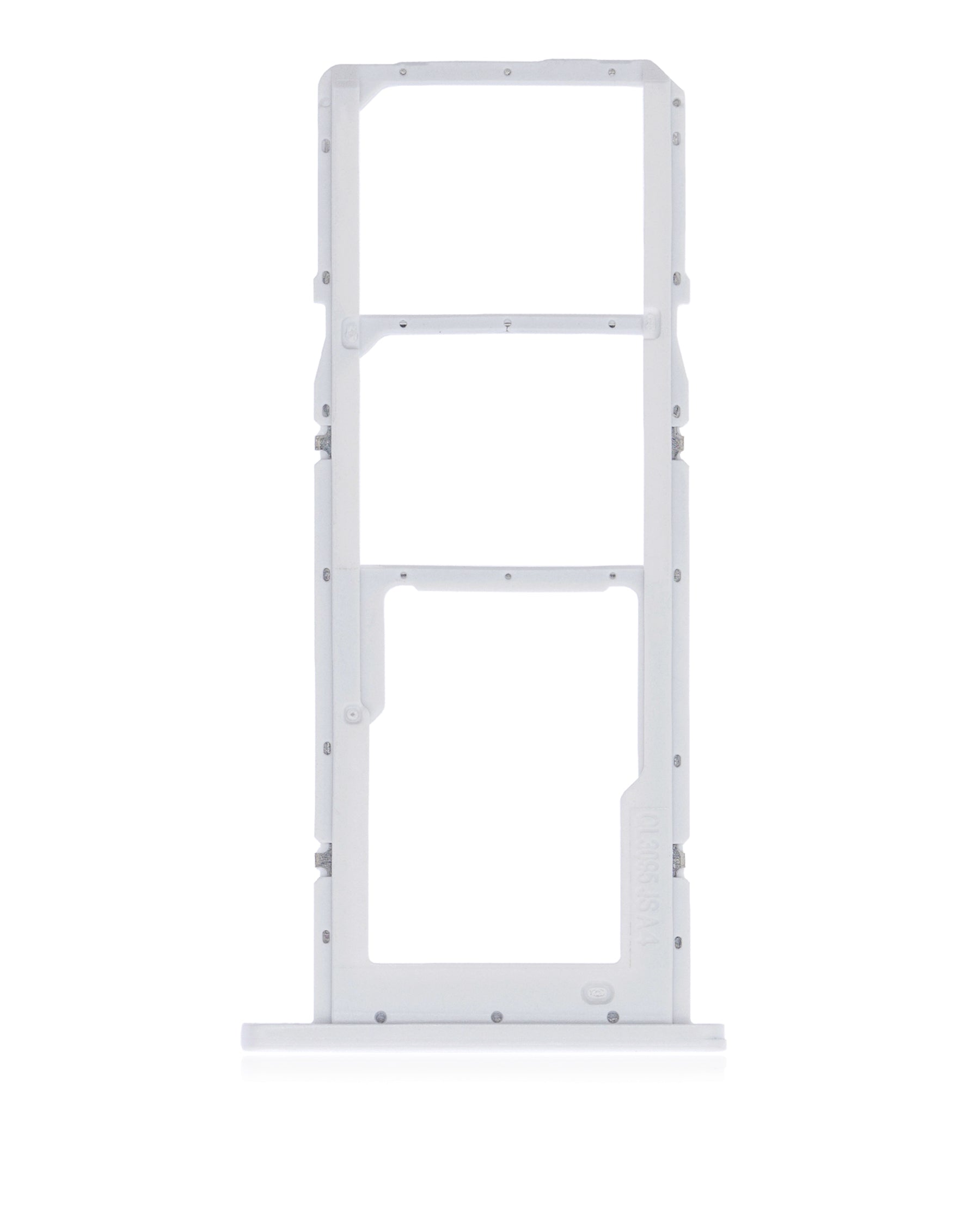 Dual Sim Card Tray Compatible For Samsung Galaxy A02S (A025 / 2020) / A03 (A035 / 2021) (White)
