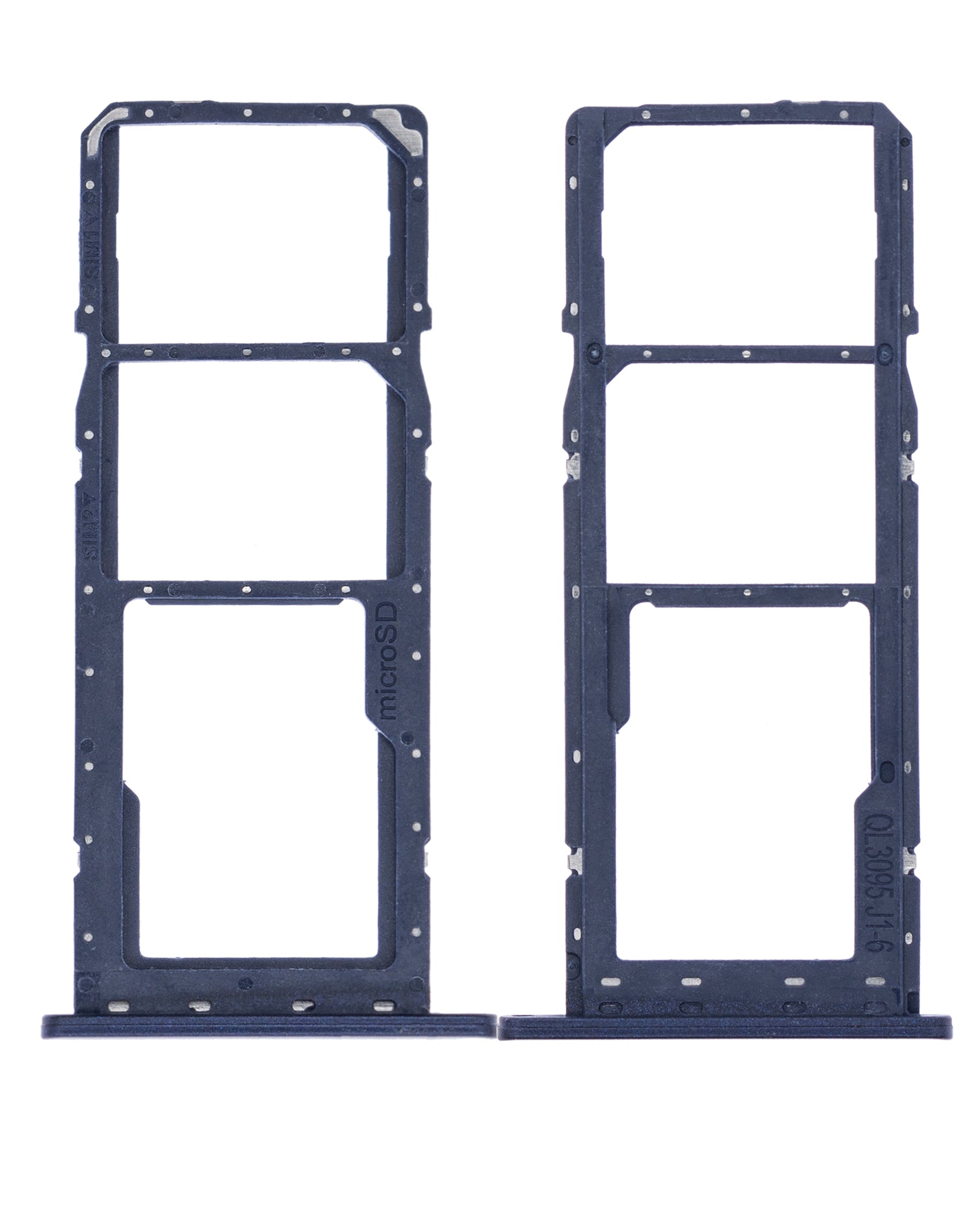 Dual Sim Card Tray Compatible For Samsung Galaxy A02S (A025 / 2020) / A03 (A035 / 2021) (Blue)