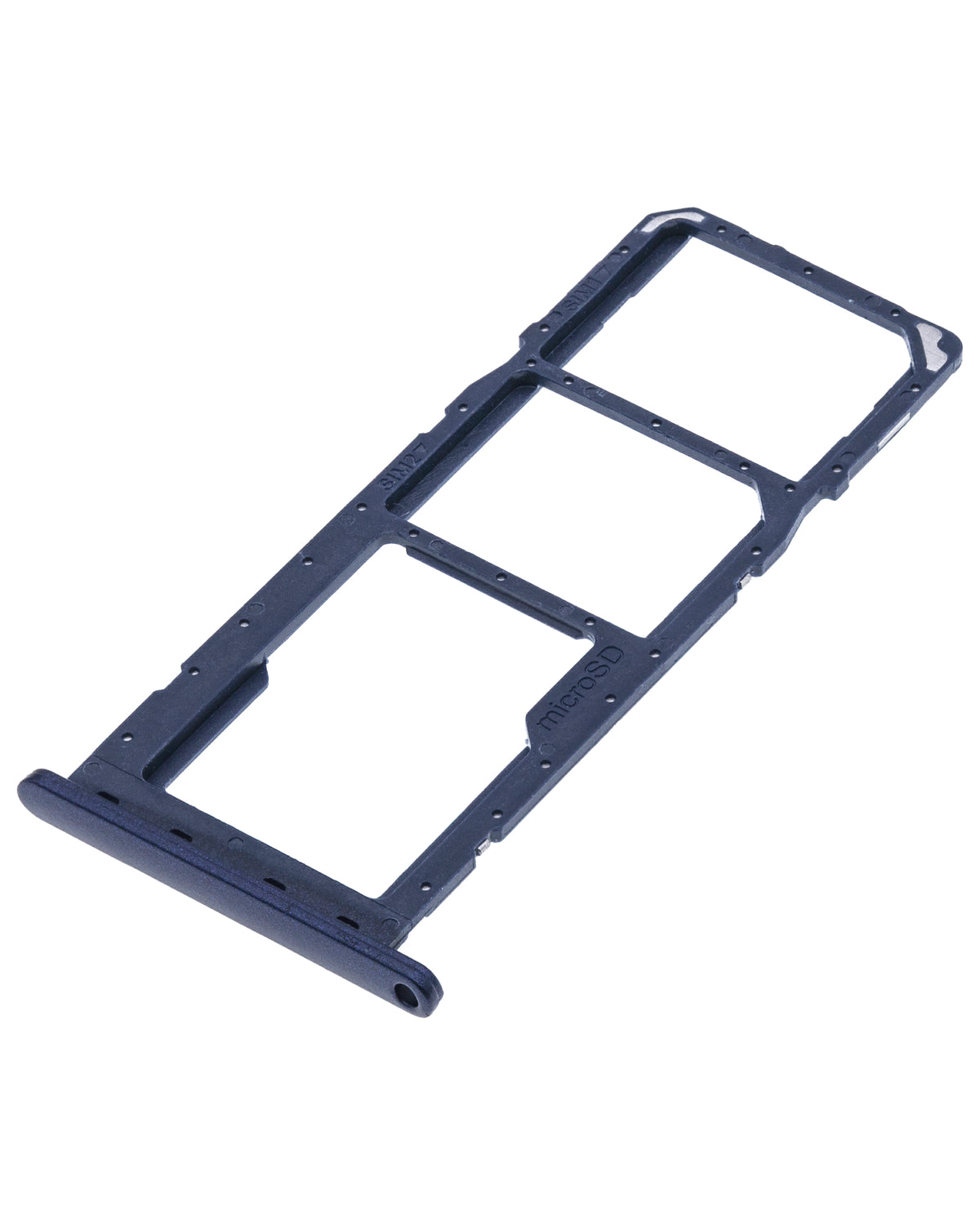 Dual Sim Card Tray Compatible For Samsung Galaxy A02S (A025 / 2020) / A03 (A035 / 2021) (Blue)