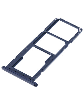 Dual Sim Card Tray Compatible For Samsung Galaxy A02S (A025 / 2020) / A03 (A035 / 2021) (Blue)