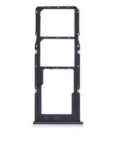 Dual Sim Card Tray Compatible For Samsung Galaxy A02 (A022 / 2020) (Black)