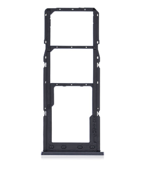 Dual Sim Card Tray Compatible For Samsung Galaxy A02 (A022 / 2020) (Black)