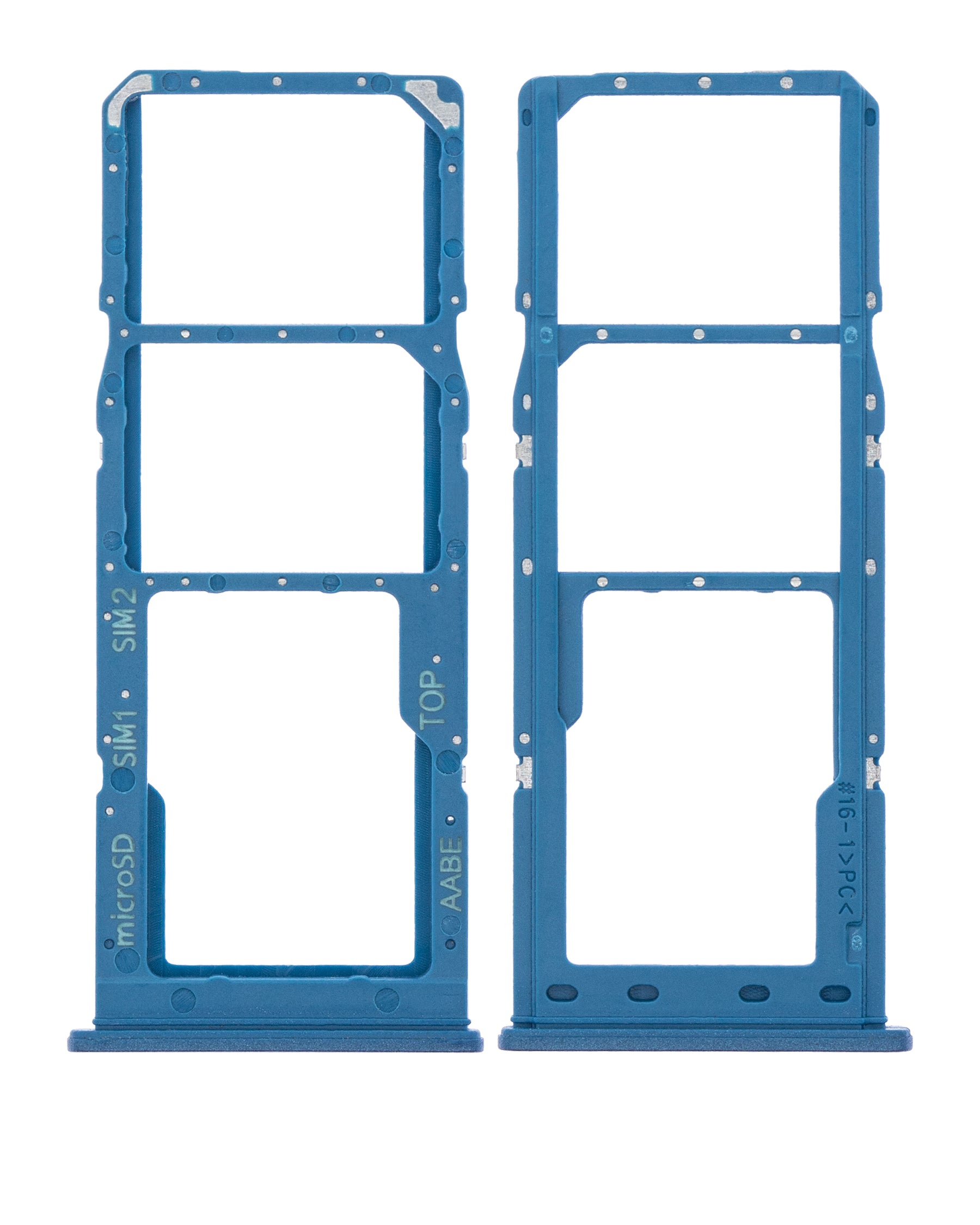 Dual Sim Card Tray Compatible For Samsung Galaxy A02 (A022 / 2020) (Blue)