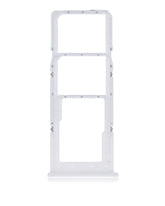 Dual Sim Card Tray Compatible For Samsung Galaxy A02 (A022 / 2020) (White)