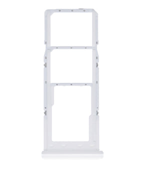 Dual Sim Card Tray Compatible For Samsung Galaxy A02 (A022 / 2020) (White)