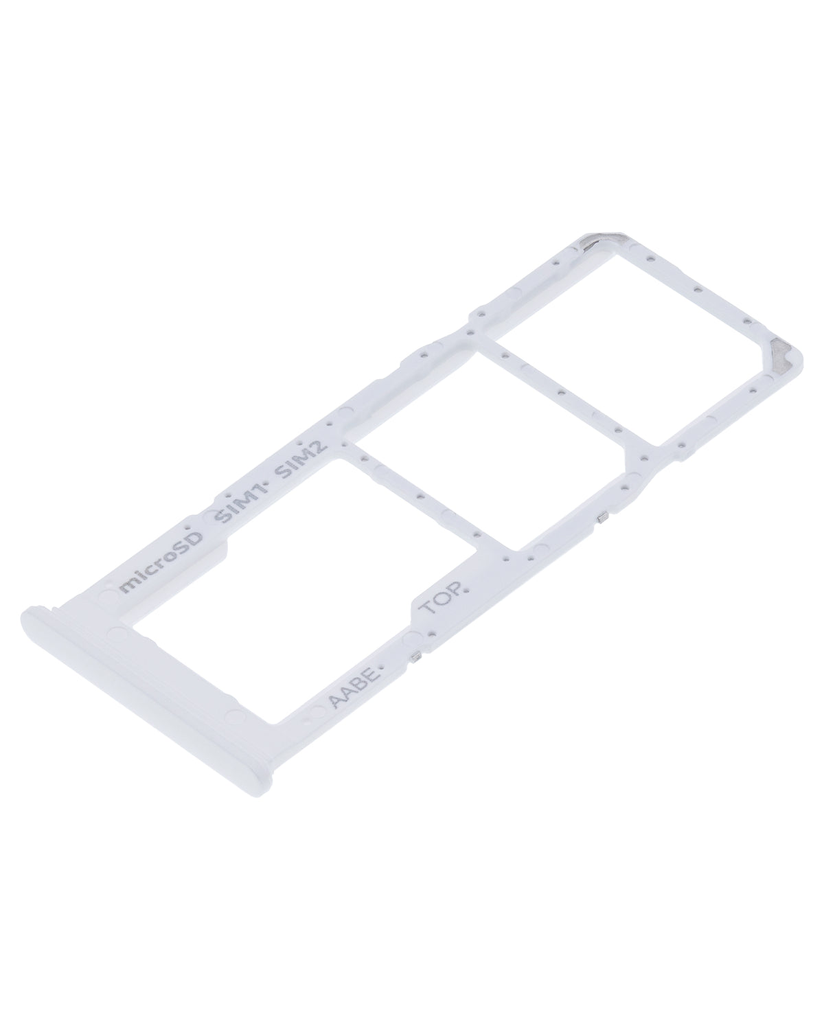 Dual Sim Card Tray Compatible For Samsung Galaxy A02 (A022 / 2020) (White)