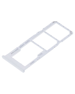 Dual Sim Card Tray Compatible For Samsung Galaxy A02 (A022 / 2020) (White)