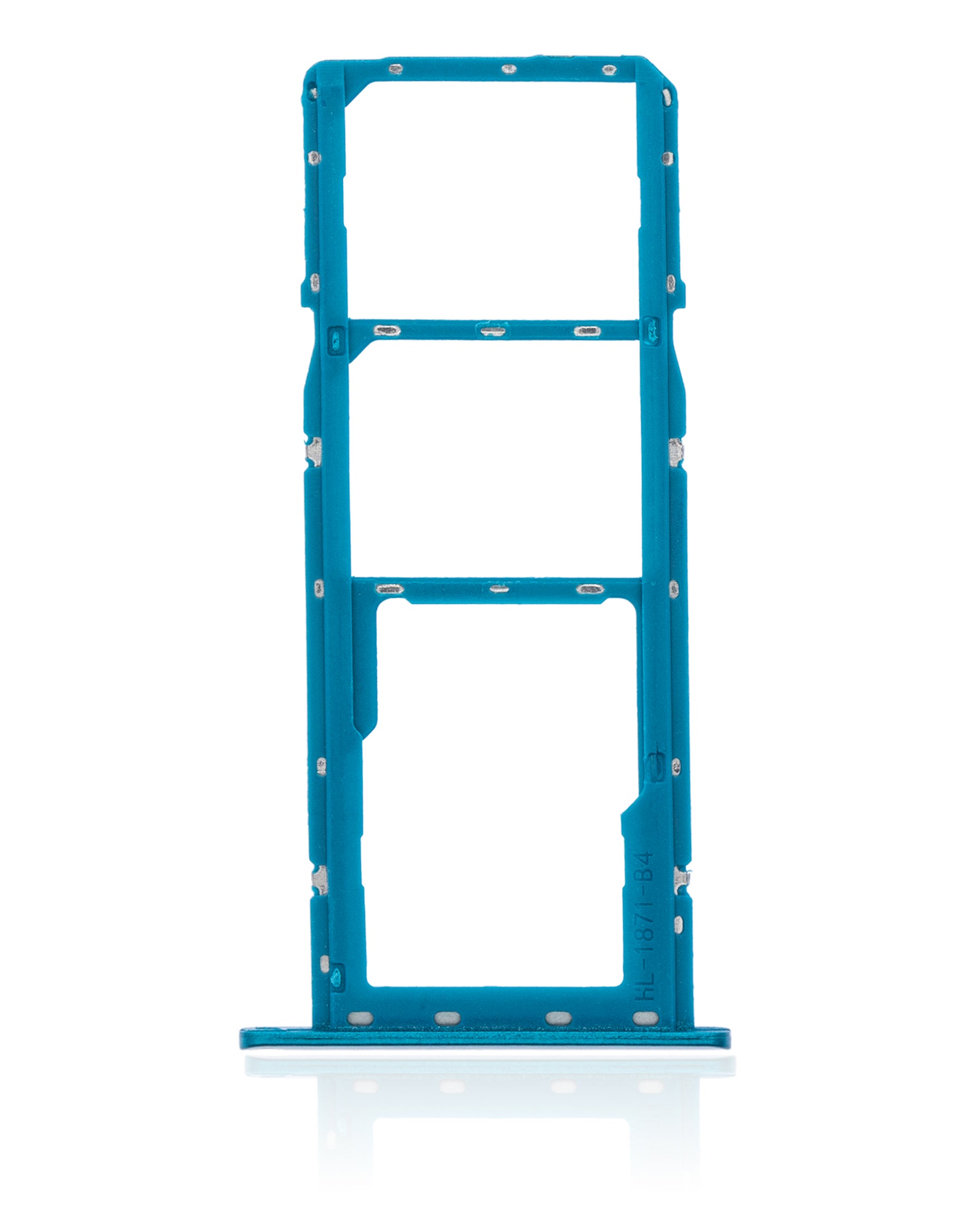 Dual Sim Card Tray Compatible For Samsung Galaxy A01 (A015 / 2020) (Green)