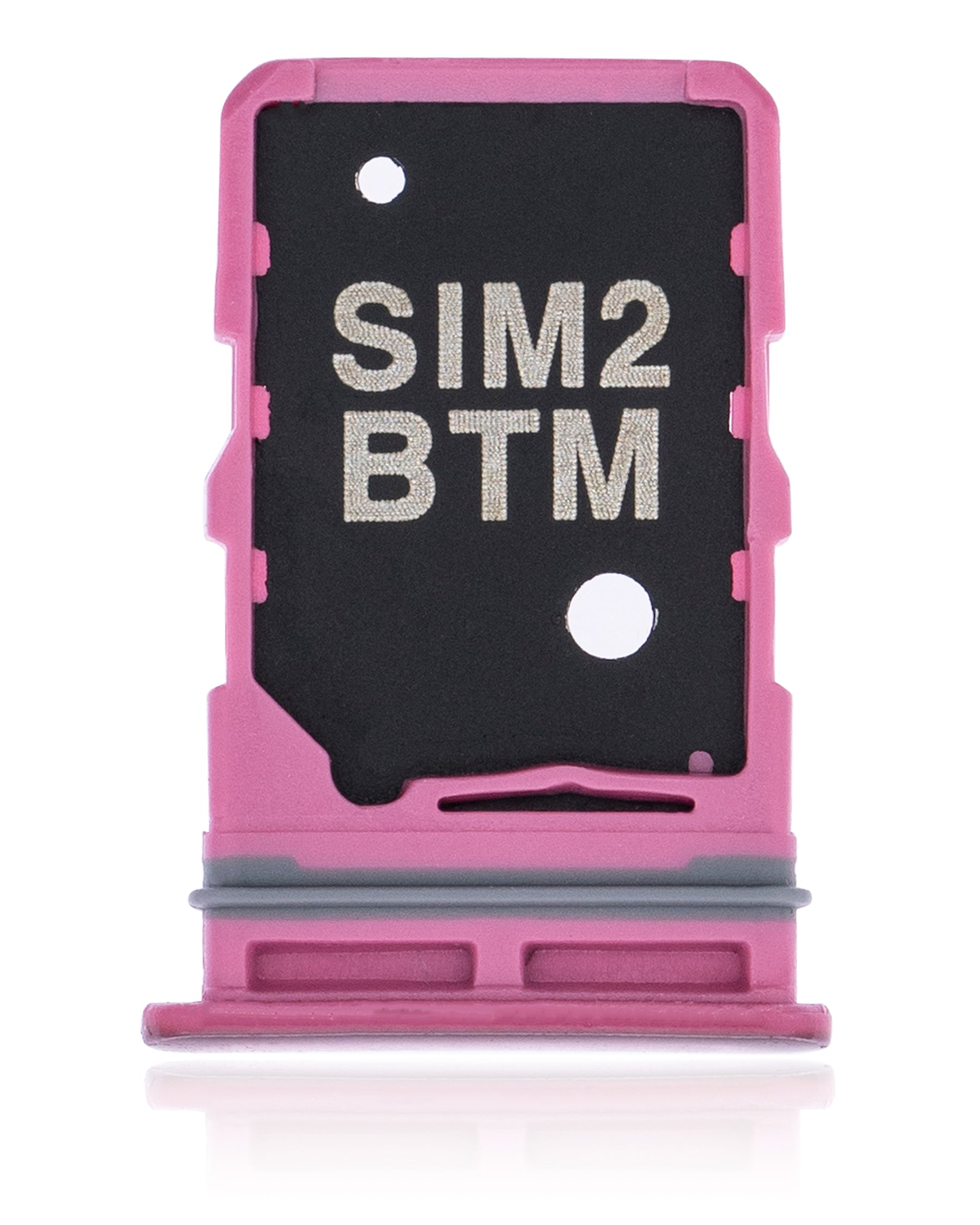 Replacement Dual Sim Card Tray Compatible For Samsung Galaxy A80 (A805 / 2019) (Pink)