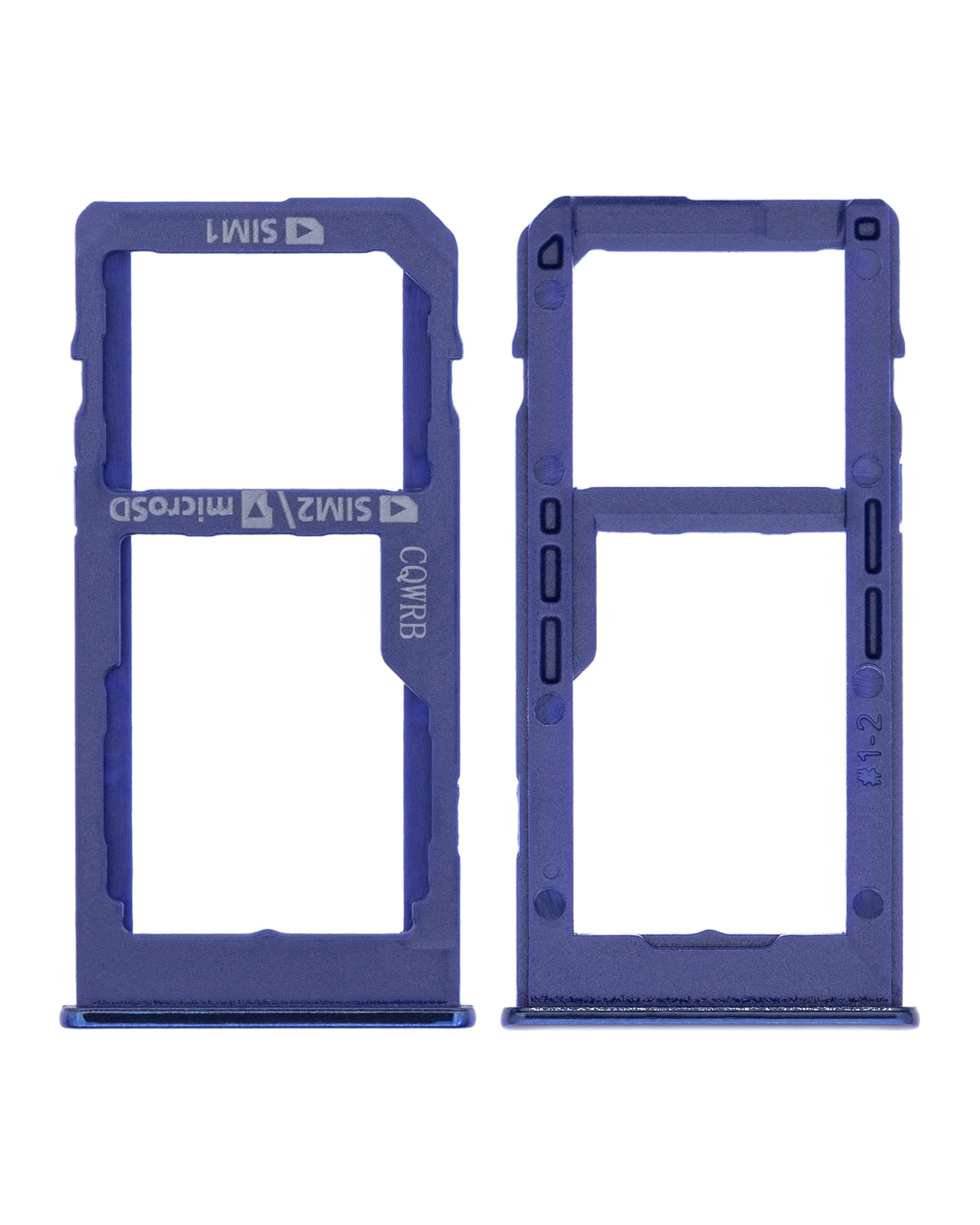 Dual Sim Card Tray Compatible For Samsung Galaxy A60 Replacement (A606 / 2019) (Seawater Blue)