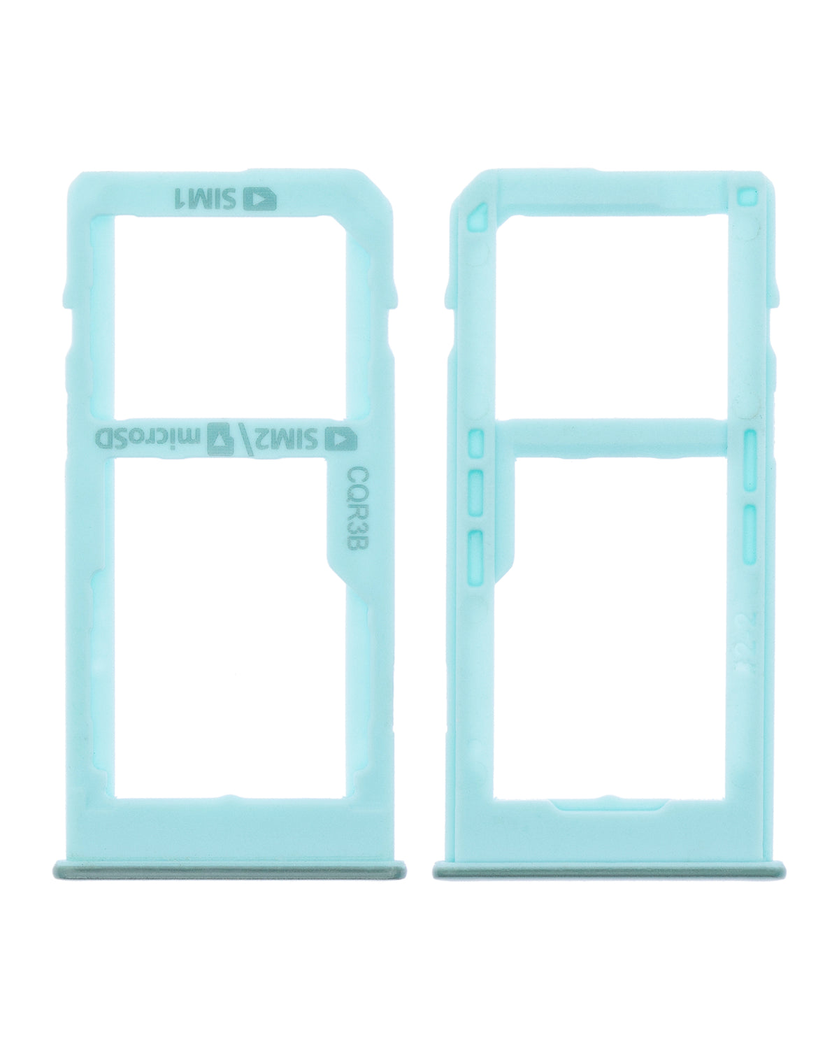 Dual Sim Card Tray Compatible For Samsung Galaxy A60 Replacement (A606 / 2019) (Peach Mist)