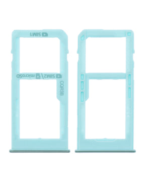 Dual Sim Card Tray Compatible For Samsung Galaxy A60 Replacement (A606 / 2019) (Peach Mist)