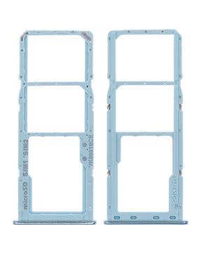 Dual Sim Card Tray Compatible For Samsung Galaxy A51 4G (A515 / 2019) (Prism Crush Blue)