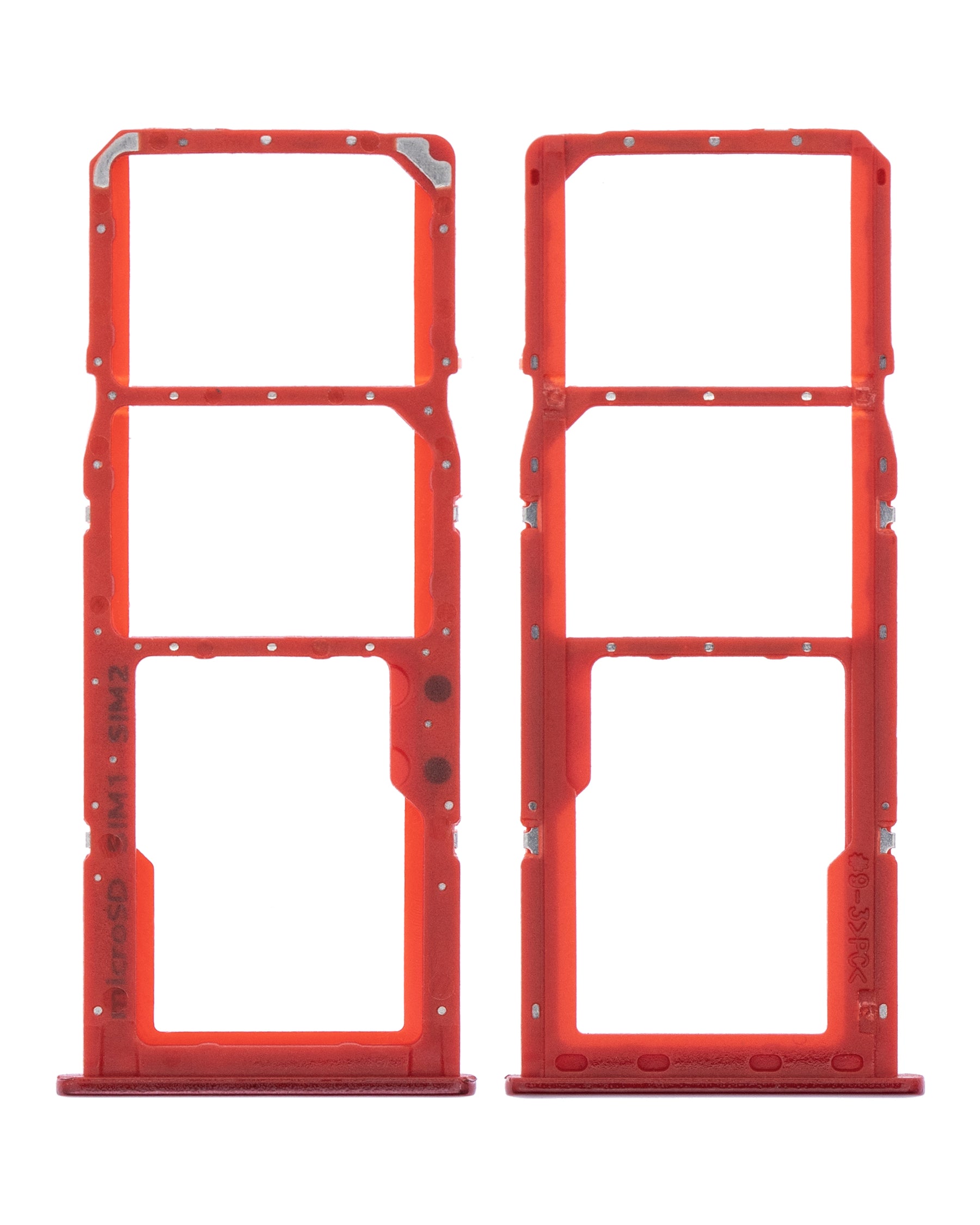 Replacement Dual Sim Card Tray Compatible For Samsung Galaxy A51 4G (A515 / 2019) (Red)