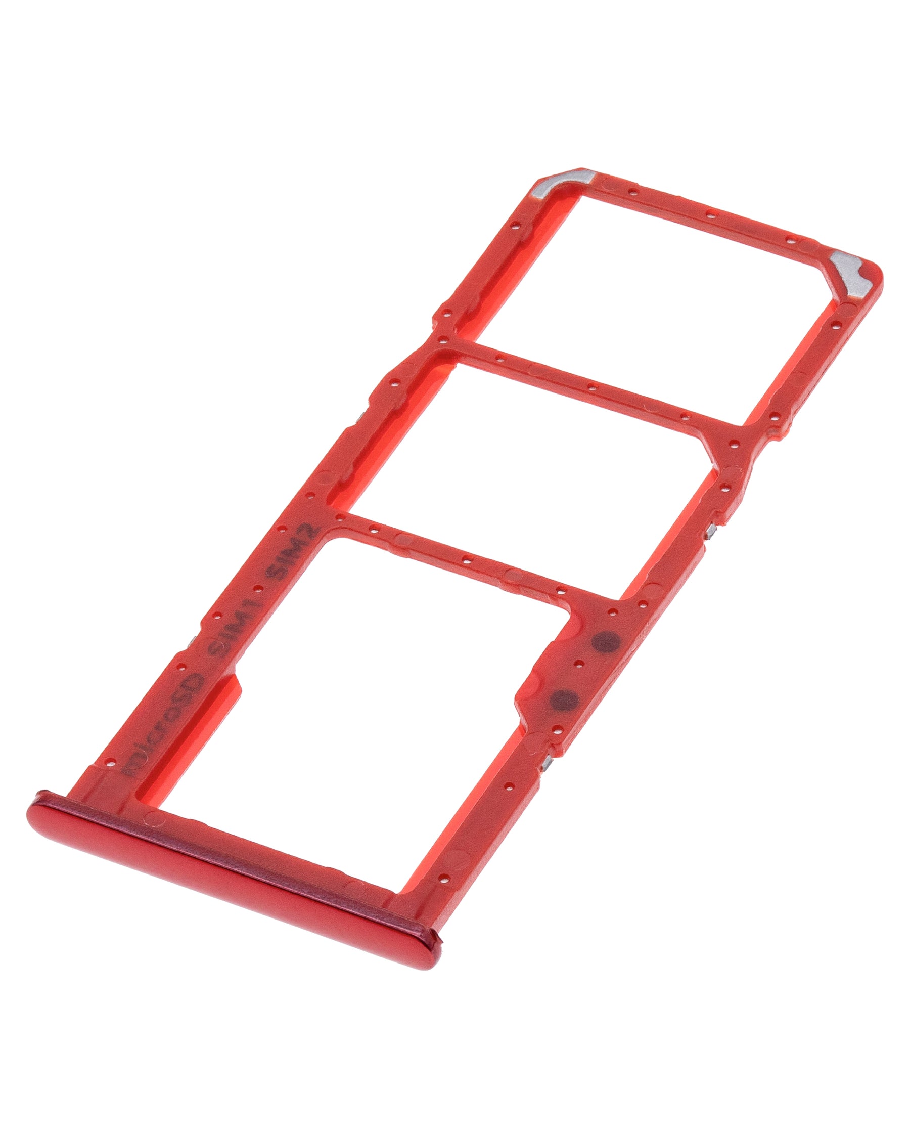Replacement Dual Sim Card Tray Compatible For Samsung Galaxy A51 4G (A515 / 2019) (Red)