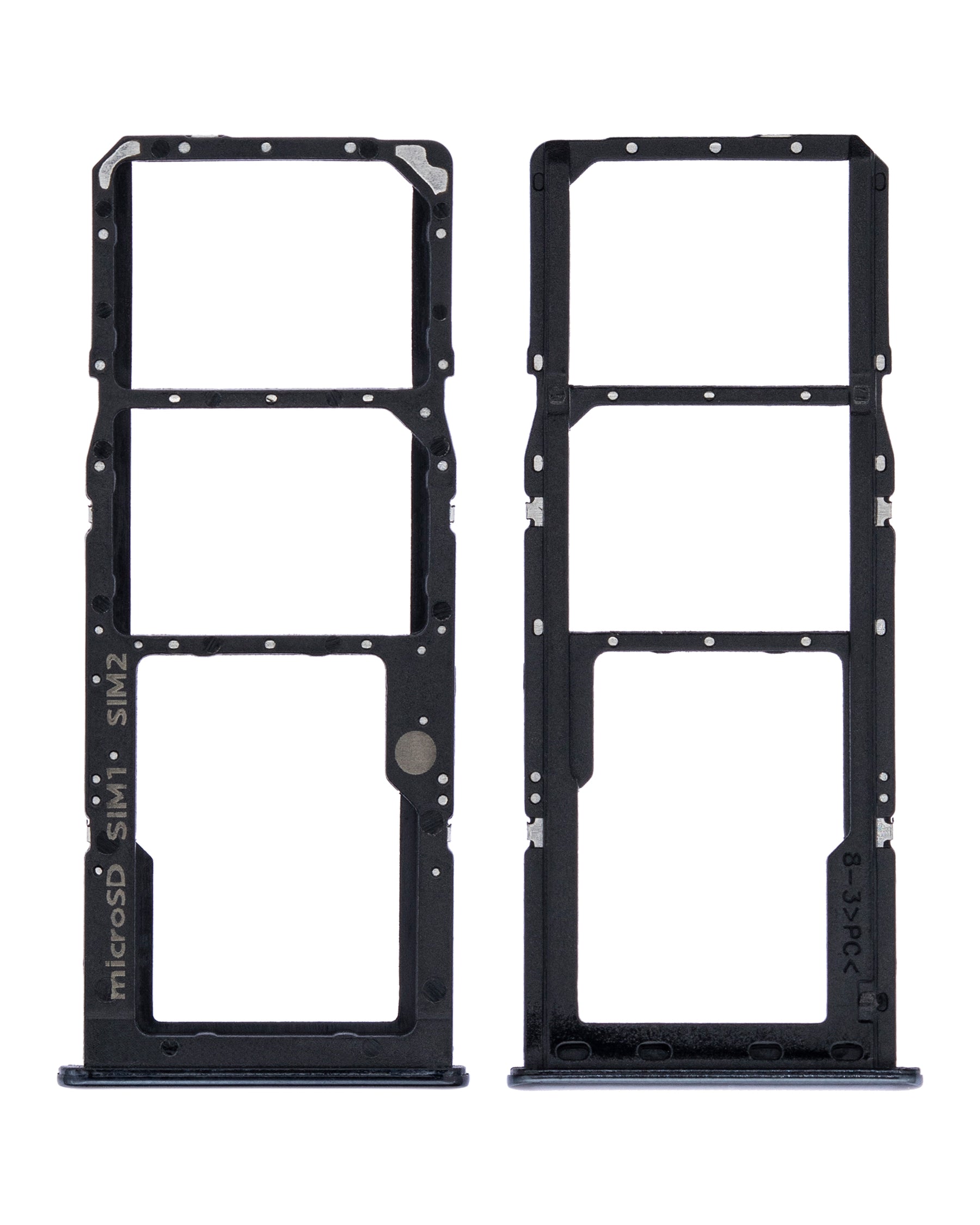 Dual Sim Card Tray Compatible For Samsung Galaxy A50S (A507 / 2019) (Prism Crush Black)