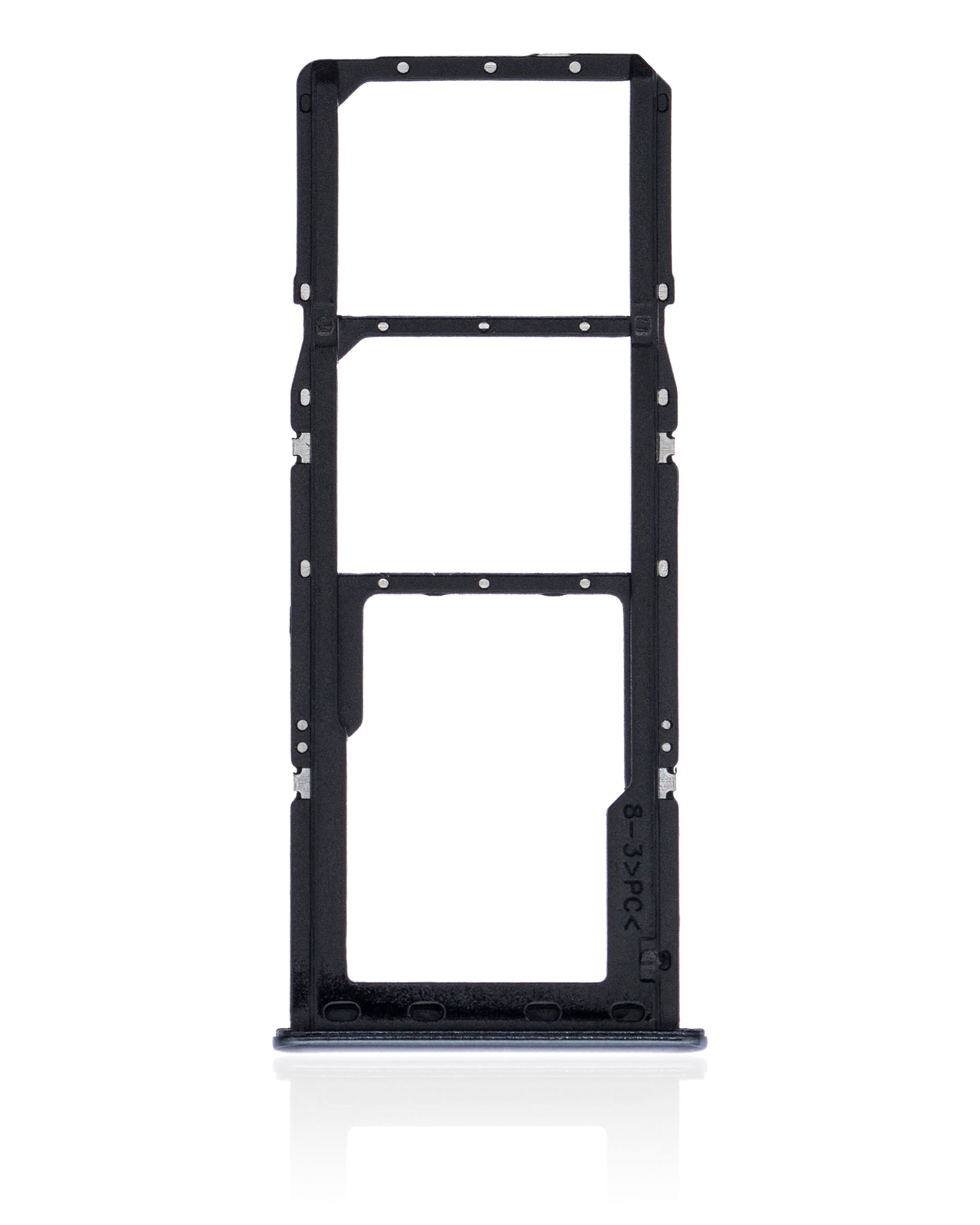 Dual Sim Card Tray Compatible For Samsung Galaxy A50S (A507 / 2019) (Prism Crush Black)