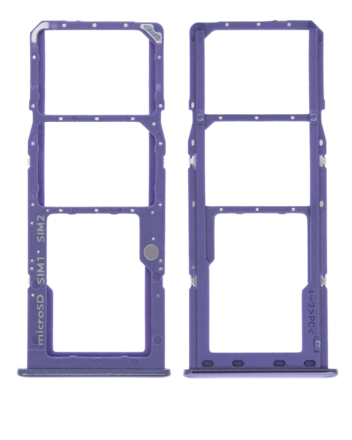 Dual Sim Card Tray Compatible For Samsung Galaxy A50S (A507 / 2019) (Prism Crush Violet)