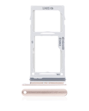 Dual Sim Drawer Compatible For Samsung Galaxy S9 / S9 Plus Replacement (Sunrise Gold)