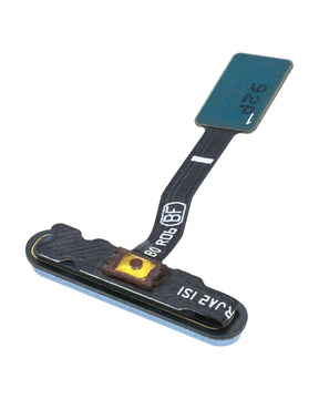 Replacement Power & Fingerprint Reader With Flex Cable Compatible For Samsung Galaxy S10E (Prism Blue)
